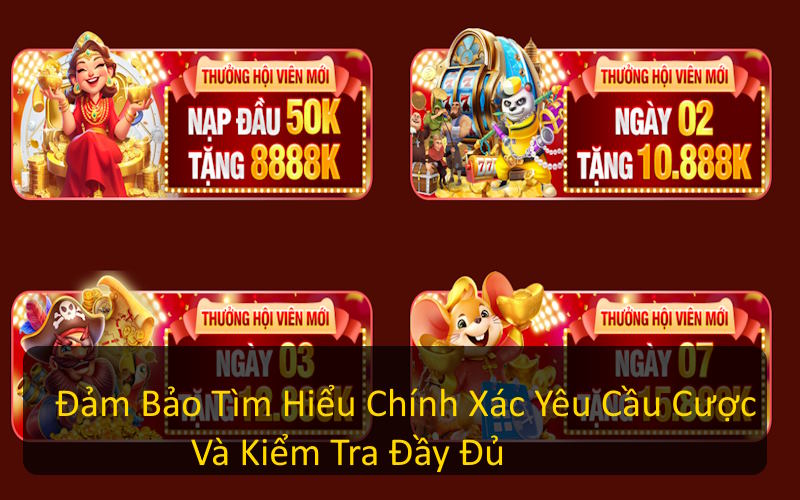 Đảm bảo hoàn tất các khuyến mãi